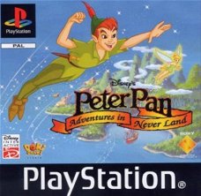 Playstation 1 ps1 peter pan avonturen in nooitgedachtland