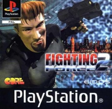 Playstation 1 ps1 fighting force 2 - 1