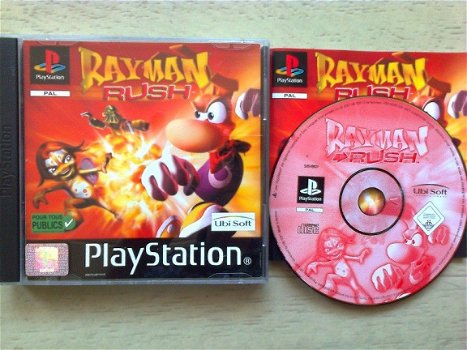 Playstation 1 ps1 Rayman Rush - 1