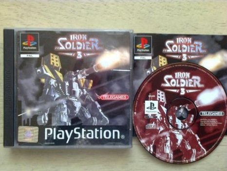 Playstation 1 ps1 iron soldier 3 - 1