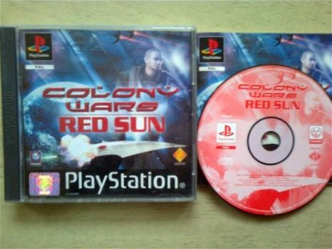 Playstation 1 ps1 colony wars red sun - 1