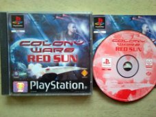 Playstation 1 ps1 colony wars red sun