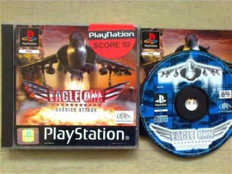 Playstation 1 ps1 eagle one harrier attack - 1