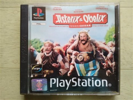 Playstation 1 ps1 asterix & obelix tegen caesar - 1
