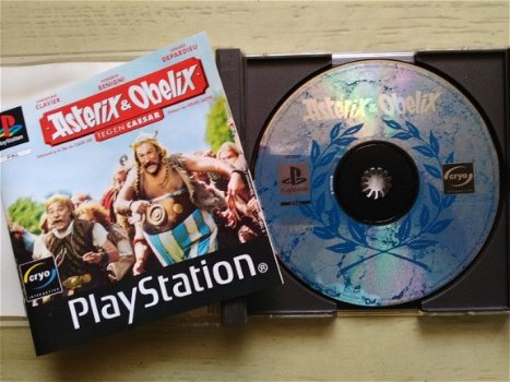 Playstation 1 ps1 asterix & obelix tegen caesar - 2