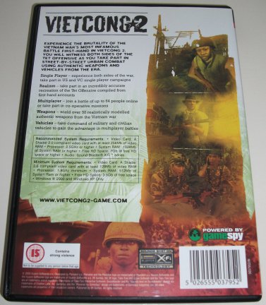 PC Game *** VIETCONG 2 *** The brutality of the Vietnam War - Afbeelding 2