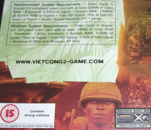 PC Game *** VIETCONG 2 *** The brutality of the Vietnam War - Afbeelding 3