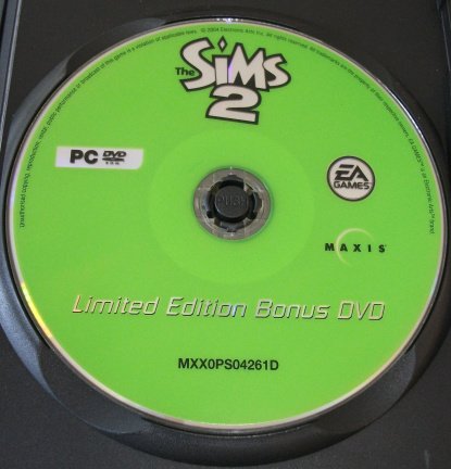 PC Game *** THE SIMS 2 *** Limited Edition Bonus DVD - nr. 1