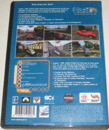 PC Game *** THE ITALIAN JOB *** The crime of your life! - Afbeelding 2
