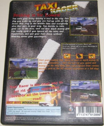 PC Game *** TAXI RACER *** Braking is for losers! - Afbeelding 2
