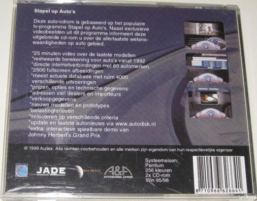 PC Game *** STAPEL OP AUTO'S *** Auto overzicht - Afbeelding 2
