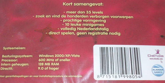 PC Game Denda *** SPRILL *** Mystery of the Bermuda Triangle *NIEUW* - Afbeelding 3