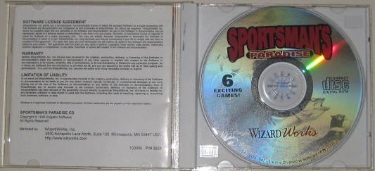 PC Game *** SPORTMAN'S PARADISE *** 6 exciting games! - Afbeelding 3
