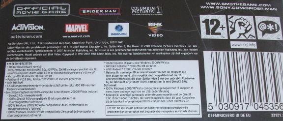PC Game *** SPIDER-MAN 3 *** Bevrijd de kracht - Afbeelding 3