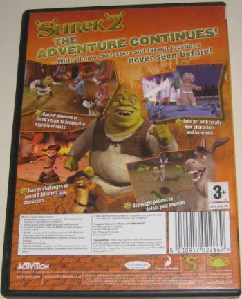PC Game *** SHREK 2 *** The Adventure Continues! - Afbeelding 2