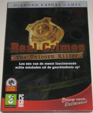 PC Game *** REAL CRIMES *** The Unicorn Killer - nr. 1