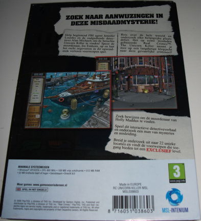 PC Game *** REAL CRIMES *** The Unicorn Killer - Afbeelding 2