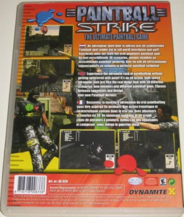PC Game *** PAINTBALL STRIKE *** The Ultimate Paintball Game - Afbeelding 2