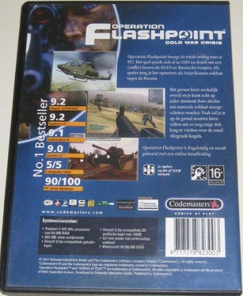 PC Game *** OPERATION FLASHPOINT *** Cold War Crisis - Afbeelding 2