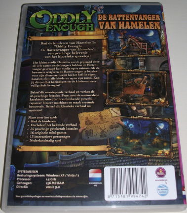 PC Game Denda *** ODDLY ENOUGH *** Rattenvanger van Hamelen - Afbeelding 2