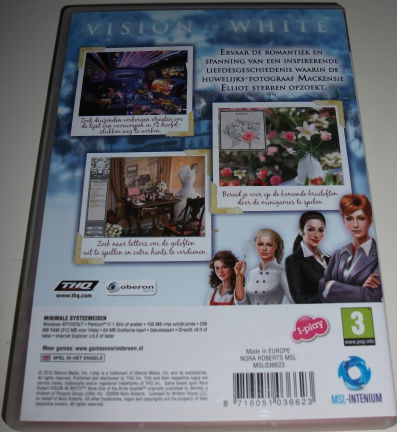 PC Game *** NORA ROBERTS *** Vision in White - Afbeelding 2