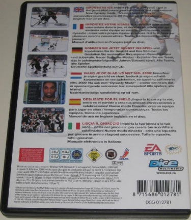 PC Game *** NHL 2000 *** Ice Hockey - Afbeelding 2