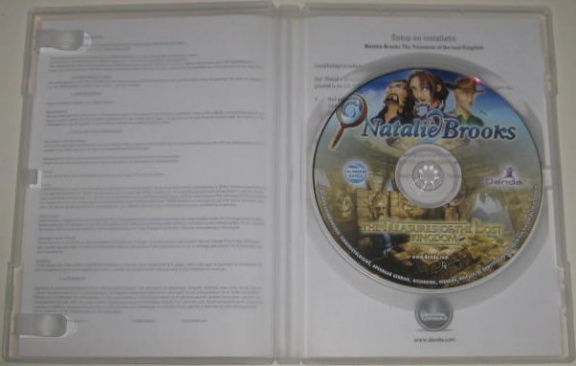PC Game Denda *** NATALIE BROOKS *** Treasures Lost Kingdom - Afbeelding 4