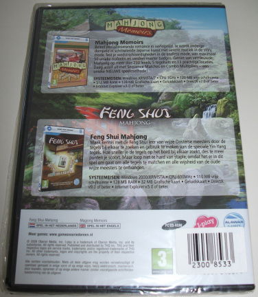 PC Game *** MAHJONG MEMOIRS & FENG SHUI MAHJONG *** 2-Pack *NIEUW* - Afbeelding 2
