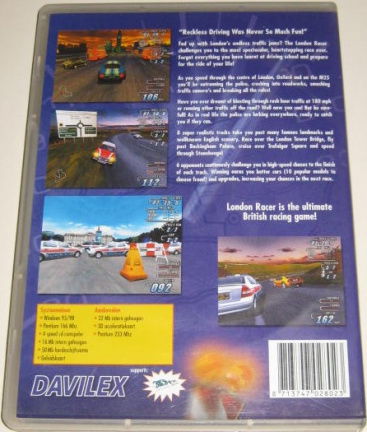 PC Game *** LONDON RACER *** Spectacular racing in London! - Afbeelding 2