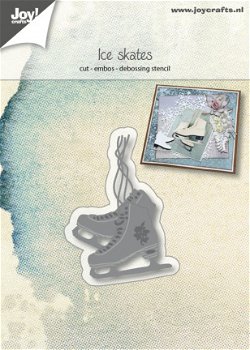 JoyCrafts, Snijmal - Ice Skates ; 6002/1056 - 1