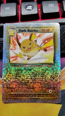 Dark Raichu 7/110 holo (reverse) Legendary Collection gebruikt