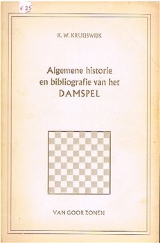 Alg. Historie en bibliografie vh Damspel - 1