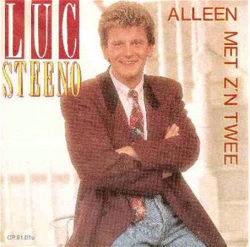 singel Luc Steeno - Alleen met z’n twee / instrumentaal (zonder koor) - 1