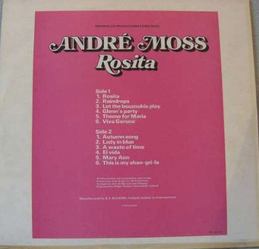 LP André Moss - Rosita - 2