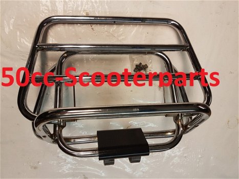 Achter Klapdrager Chrome Vespa Et4 125 Gebruikt 01200C - 1