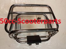 Achter Klapdrager Chrome Vespa Et4 125 Gebruikt 01200C