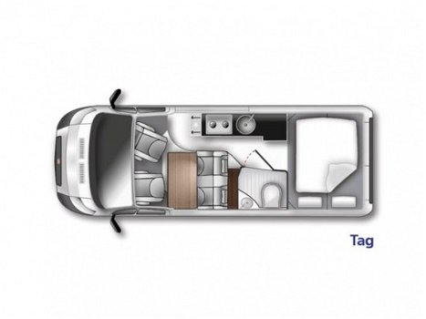 Westfalia Columbus 600 D Fiat Ducato 2.3 109 KW / 150pk Automaat - 4