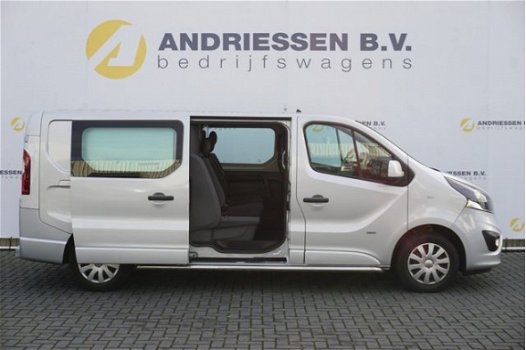 Opel Vivaro - 1.6 CDTI 120PK L2H1 Dubbele Cabine, Airco, Navi, Cruise Control - 1