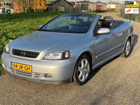 Opel Astra Cabriolet - 1.6-16V Vol automatische cabrio kap op afstand bedienbaar, Leer, Airco - 1