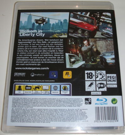 PS3 Game *** GRAND THEFT AUTO IV *** Welkom in Liberty City - Afbeelding 2