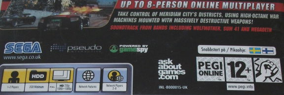 PS3 Game *** FULL AUTO 2 *** Battlelines - Afbeelding 3