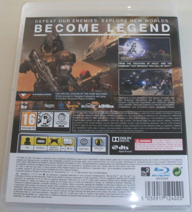 PS3 Game *** DESTINY *** Vanguard Armoury Edition - Afbeelding 2