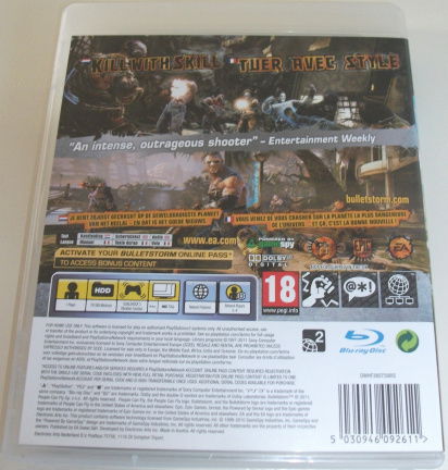 PS3 Game *** BULLETSTORM *** Kill with Skill - Afbeelding 2