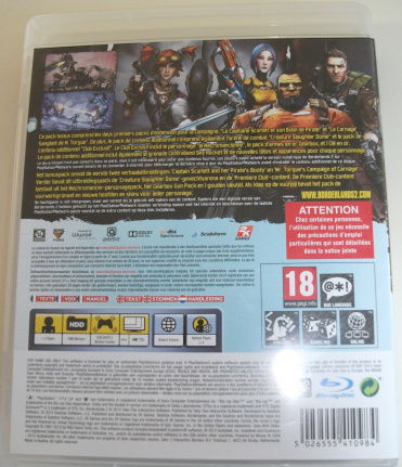 PS3 Game *** BORDERLANDS 2 *** Add-On Content Pack - Afbeelding 2