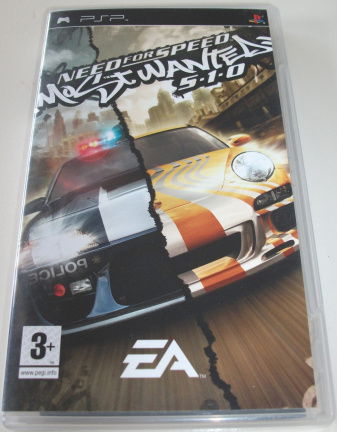 PSP Game *** NEED FOR SPEED *** Most Wanted 5-1-0 - nr. 1
