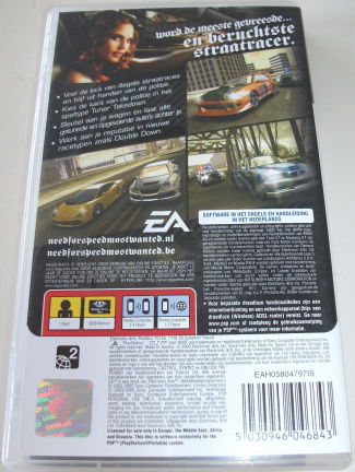 PSP Game *** NEED FOR SPEED *** Most Wanted 5-1-0 - Afbeelding 2