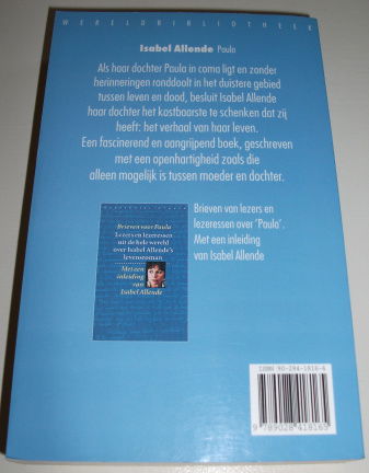 Allende, Isabel *** PAULA *** - Afbeelding 2