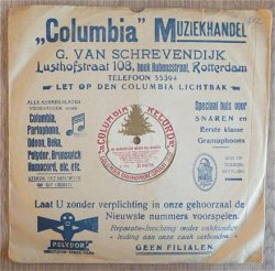 Jo van IJzer-Vincent - Waarheen pelgrims, waarheen gaat gij? - 78 toerenplaat 240 gram - 1927