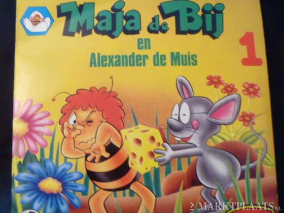 Maja de Bij en Alexander de Muis - deel 2 - kinderLP - Afbeelding 3