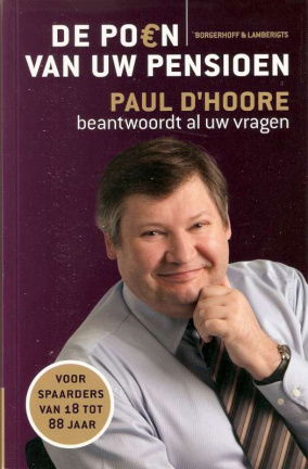 Boek - De poen van uw pensioen - Paul D'Hoore - nr. 1